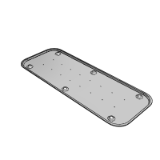Blank Cable Entry Plate